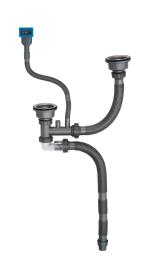 水槽双槽排水器套装rf-597b( 防臭）